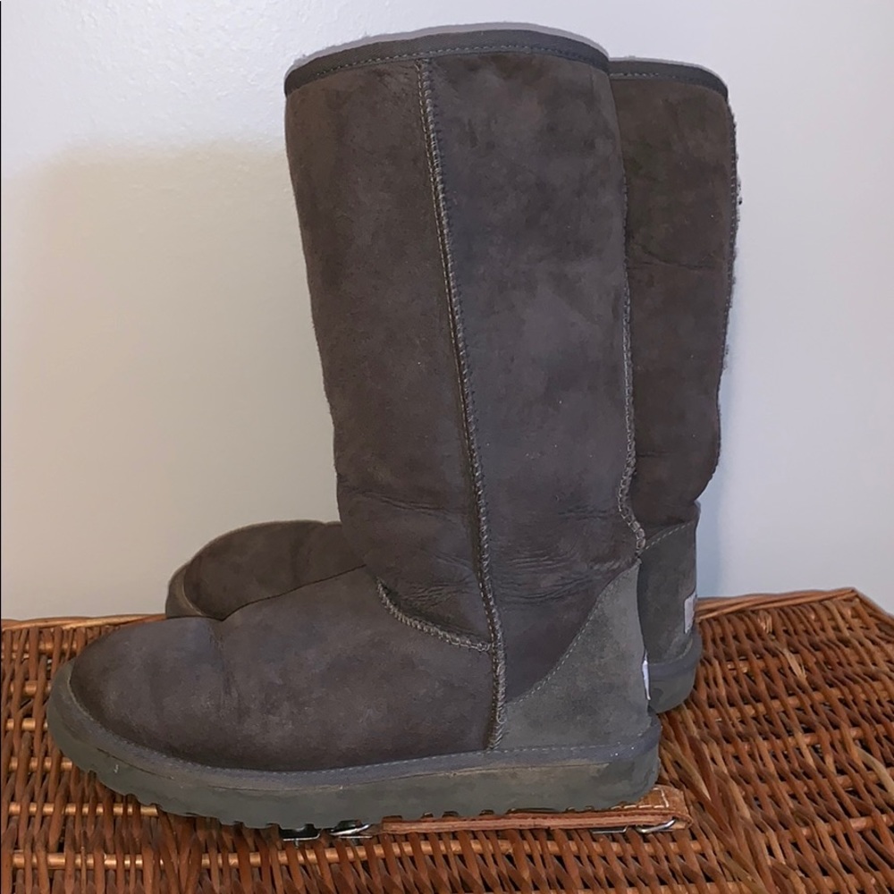 Tall Grey Uggs
